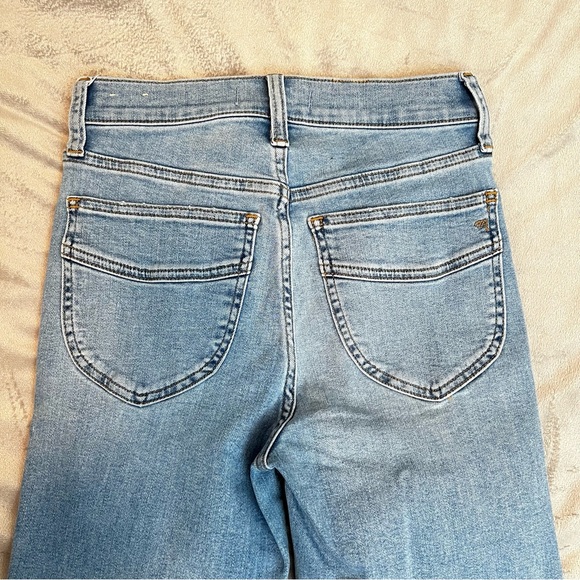 Madewell Roadtripper Stovepipe Light wash Jeans - Size 24 - Picture 6 of 6